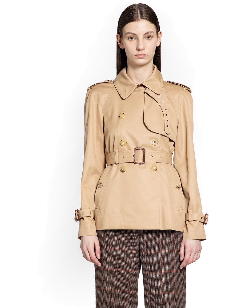 Оригінальна Short Trench Coat In Cotton Gabardine Chloe