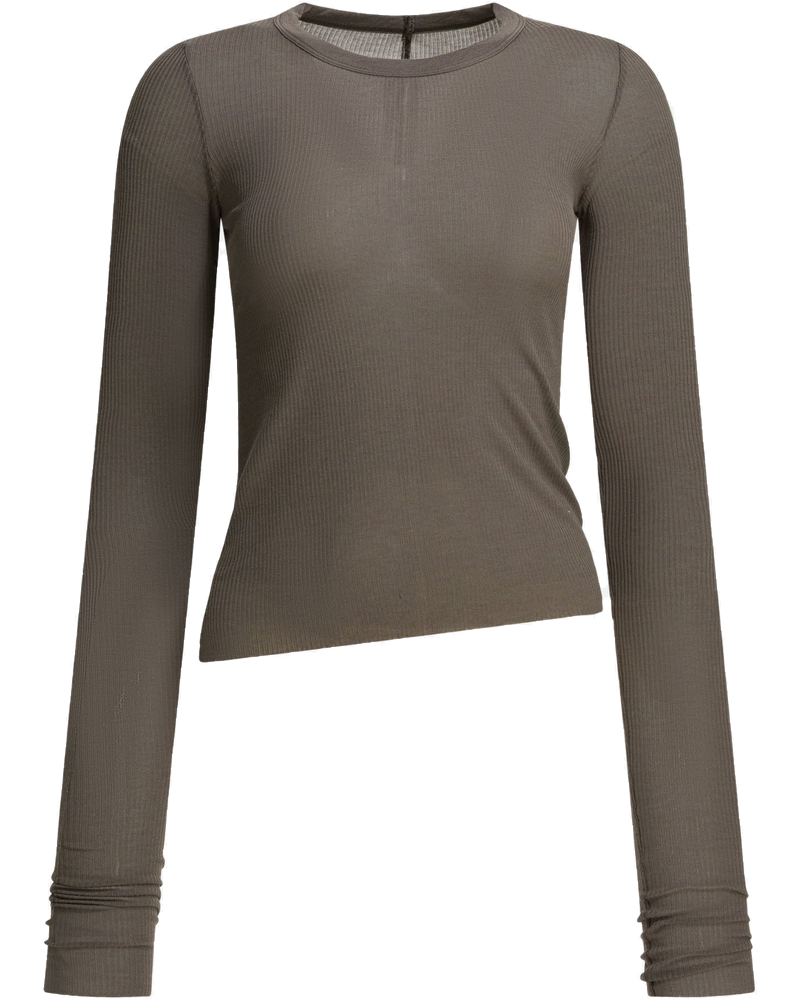 Оригінальна Silk-Blend Crew-Neck T-Shirt Rick owens