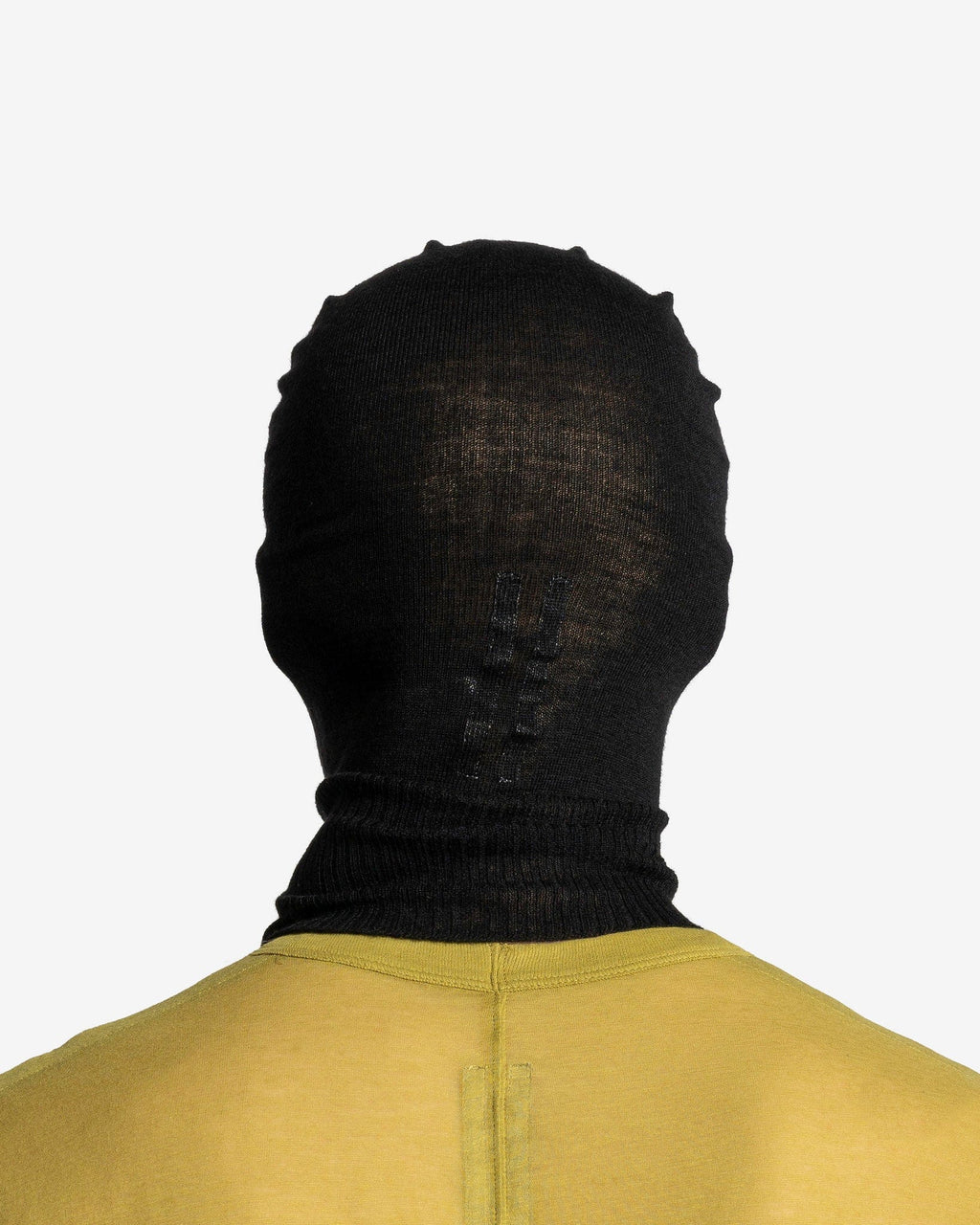 Skull Balaclava In Black Rick owens оригінал – Купити в Україні – вид ззаду