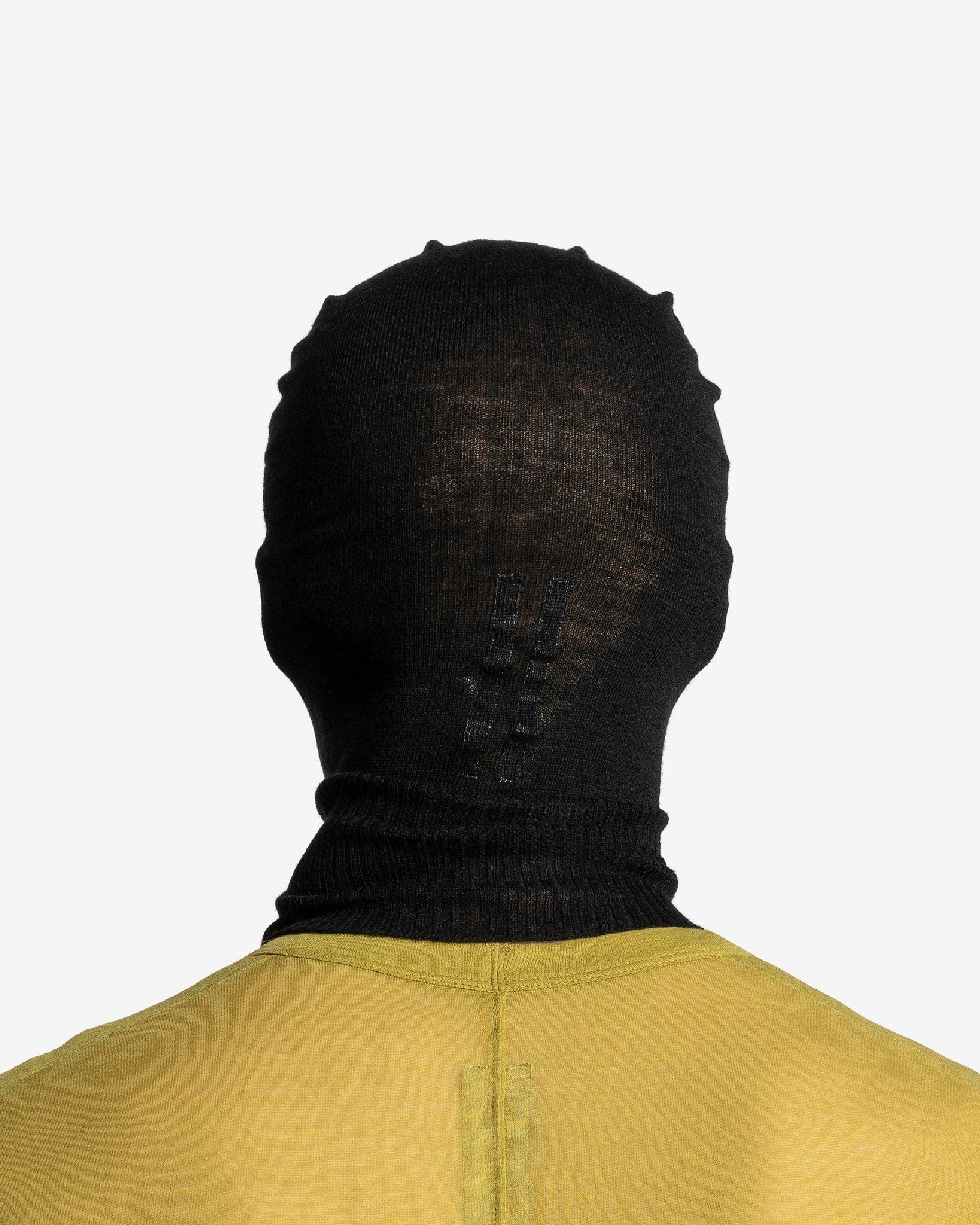 Skull Balaclava In Black Rick owens оригінал – Купити в Україні – вид ззаду