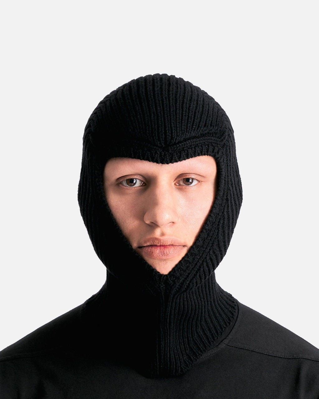 Skull Balaclava In Black Rick owens оригінал – Купити в Україні – вид ззаду
