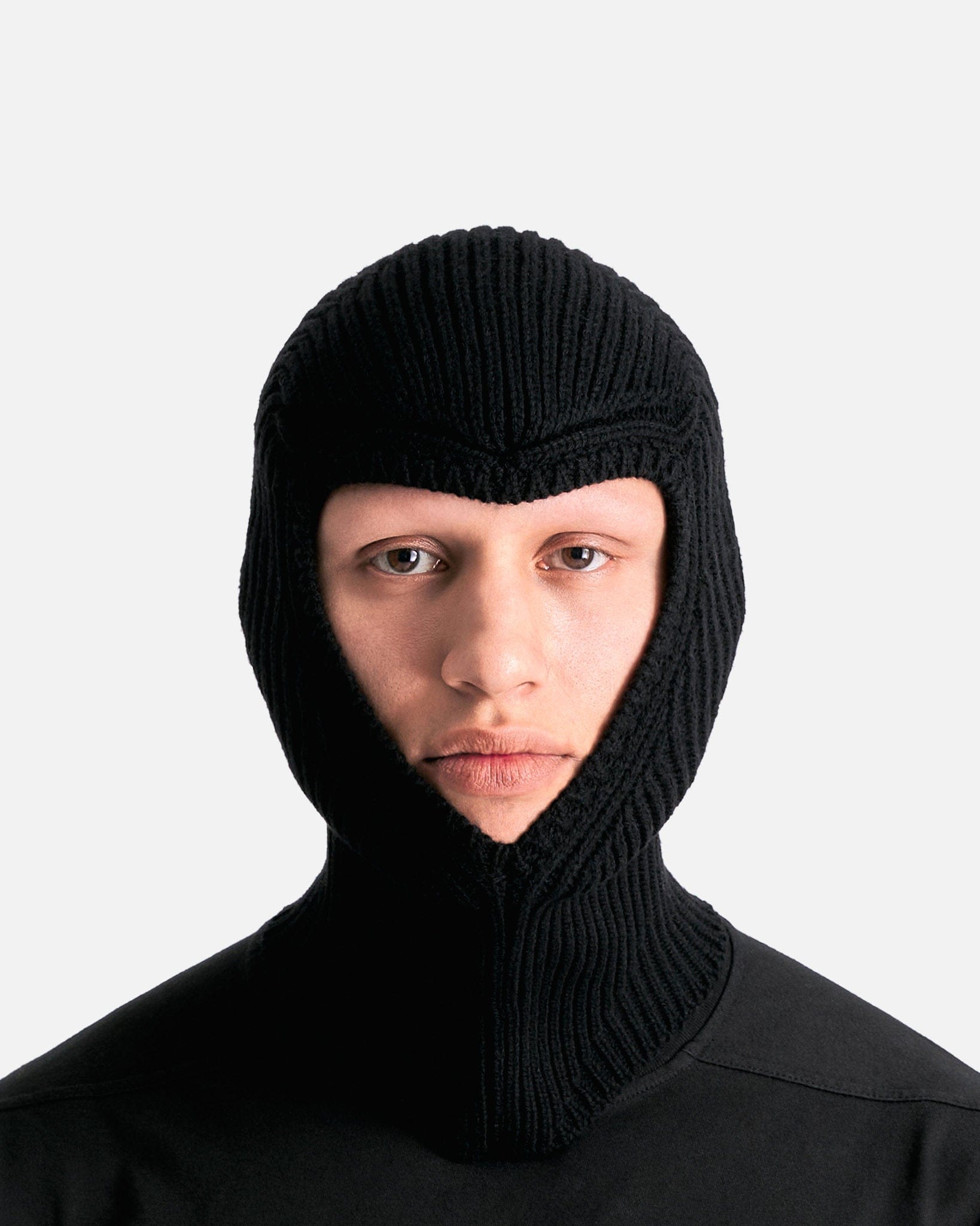 Skull Balaclava In Black Rick owens оригінал – Купити в Україні – вид ззаду