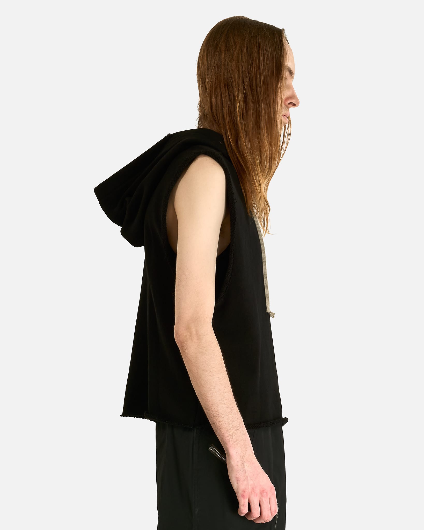 Sl Hoodie In Black Rick owens оригінал – Купити в Україні – вид ззаду