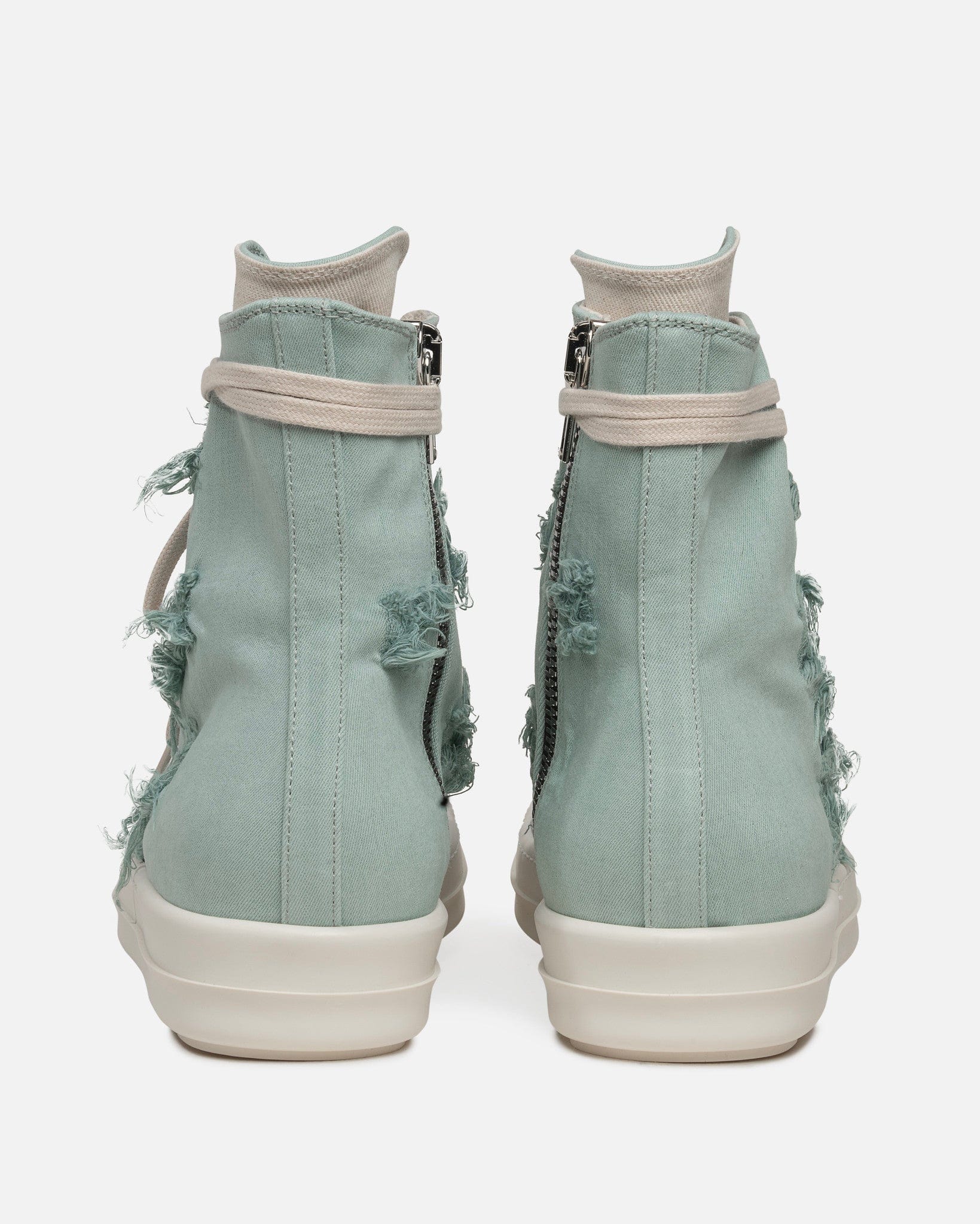 Slashed Ramones In Aqua Rick owens – Гарантія оригінальності – збільшений вид