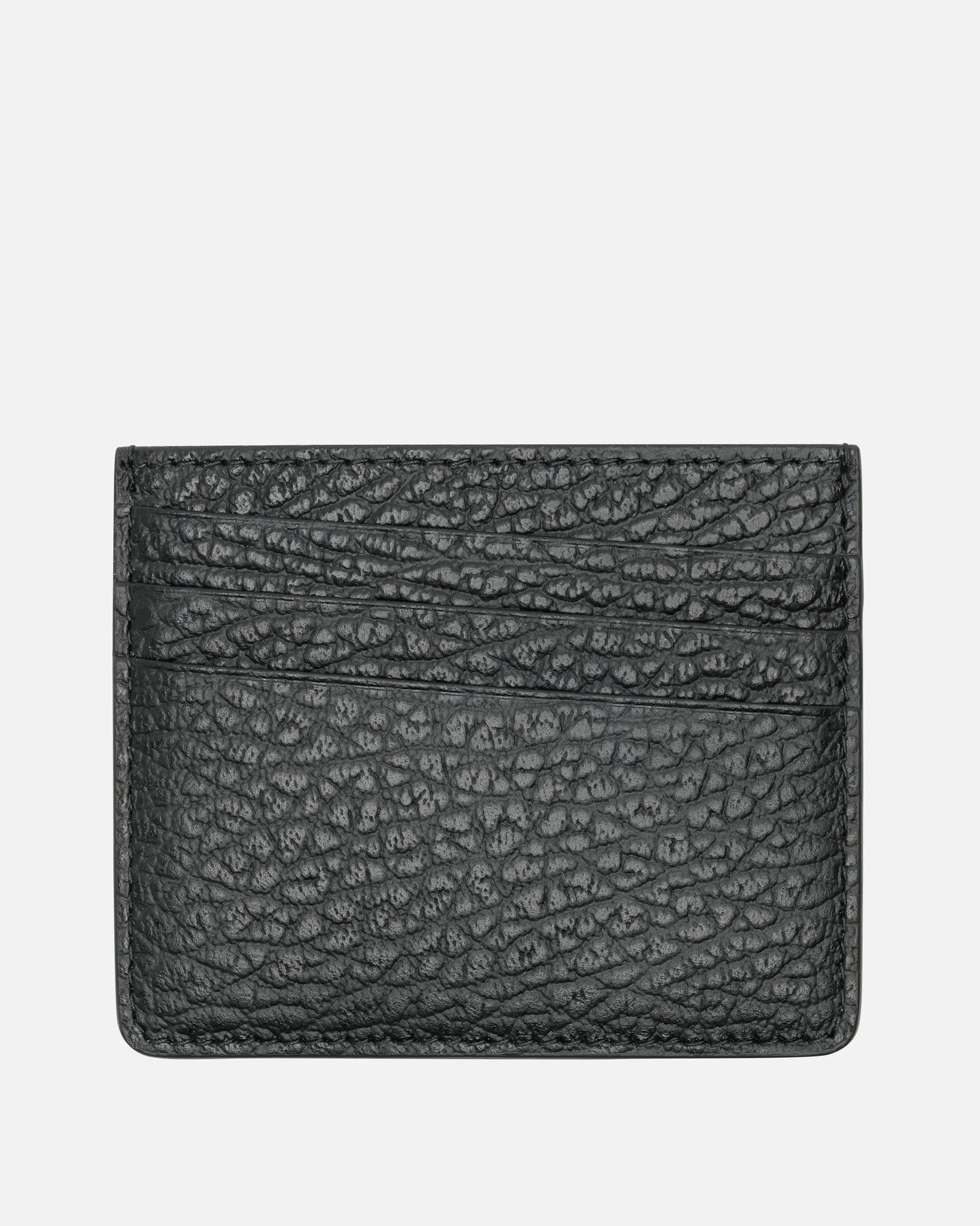 Оригінальна Slim Card 6cc Holder In Black Maison margiela – вид ззаду