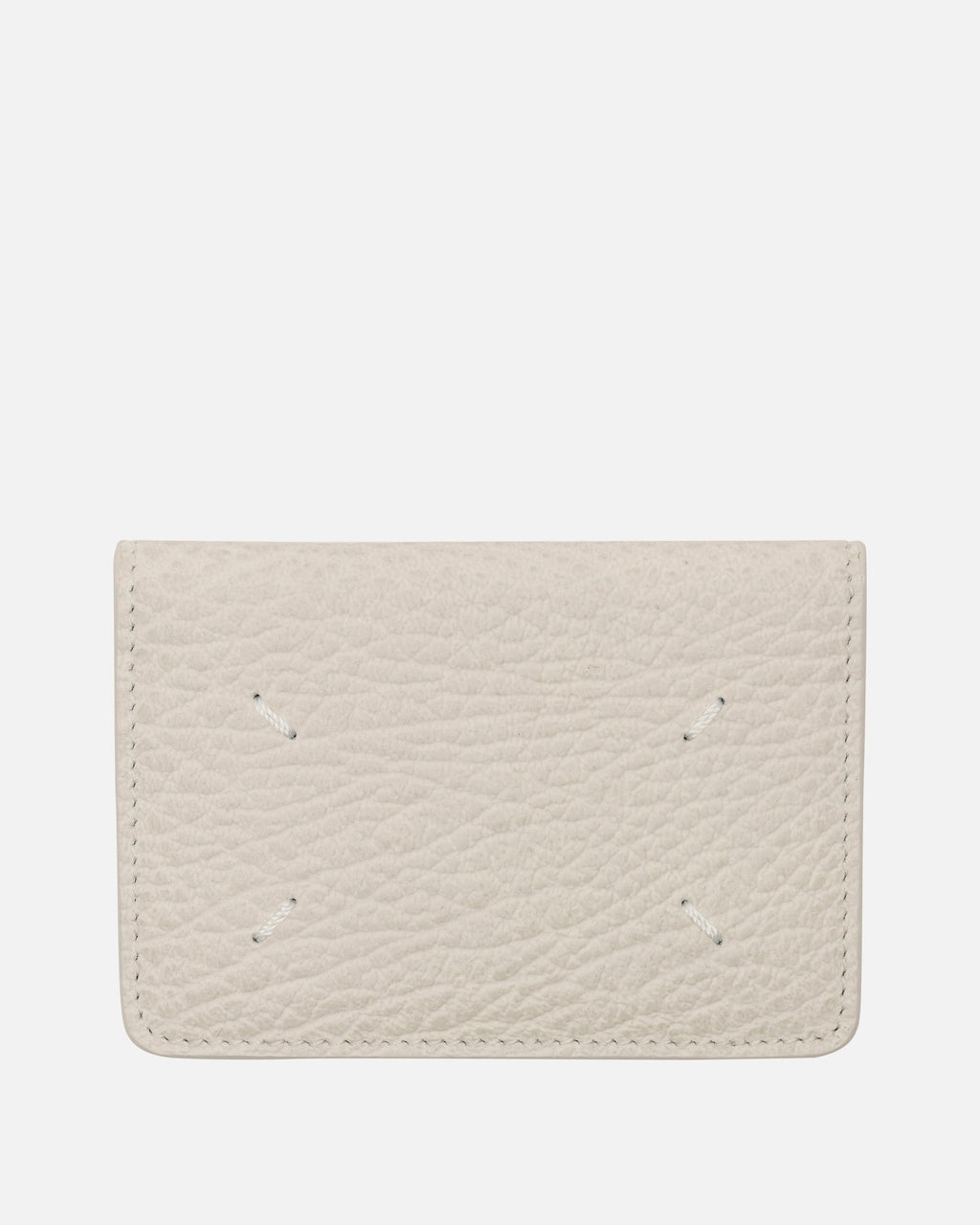 Оригінальна Slim Card Holder In Greige Maison margiela – боковий вид