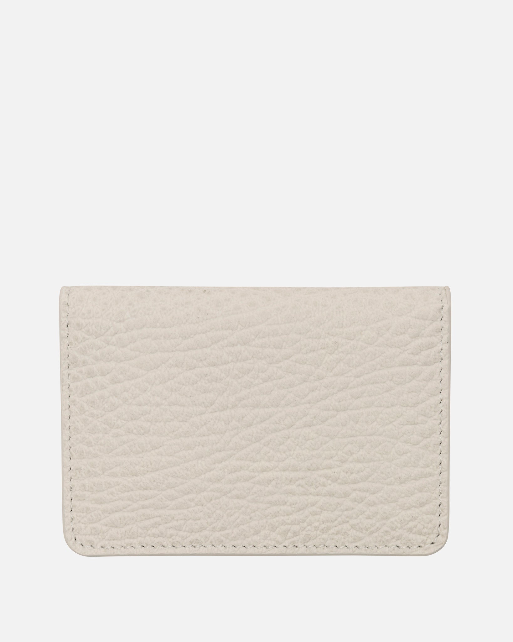 Оригінальна Slim Card Holder In Greige Maison margiela – вид ззаду