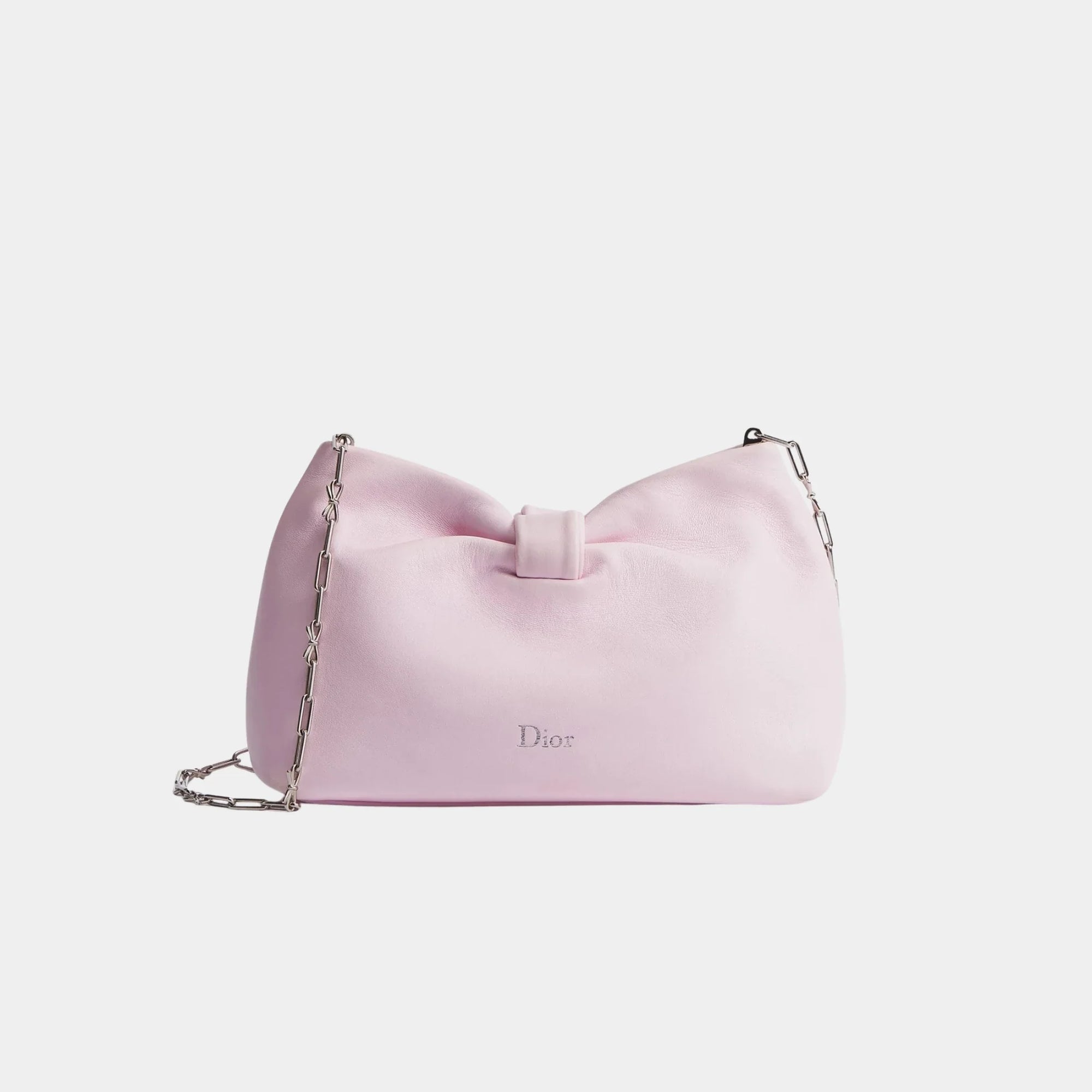 Small Dior Bow Bag In Lambskin Dior – Гарантія оригінальності – збільшений вид