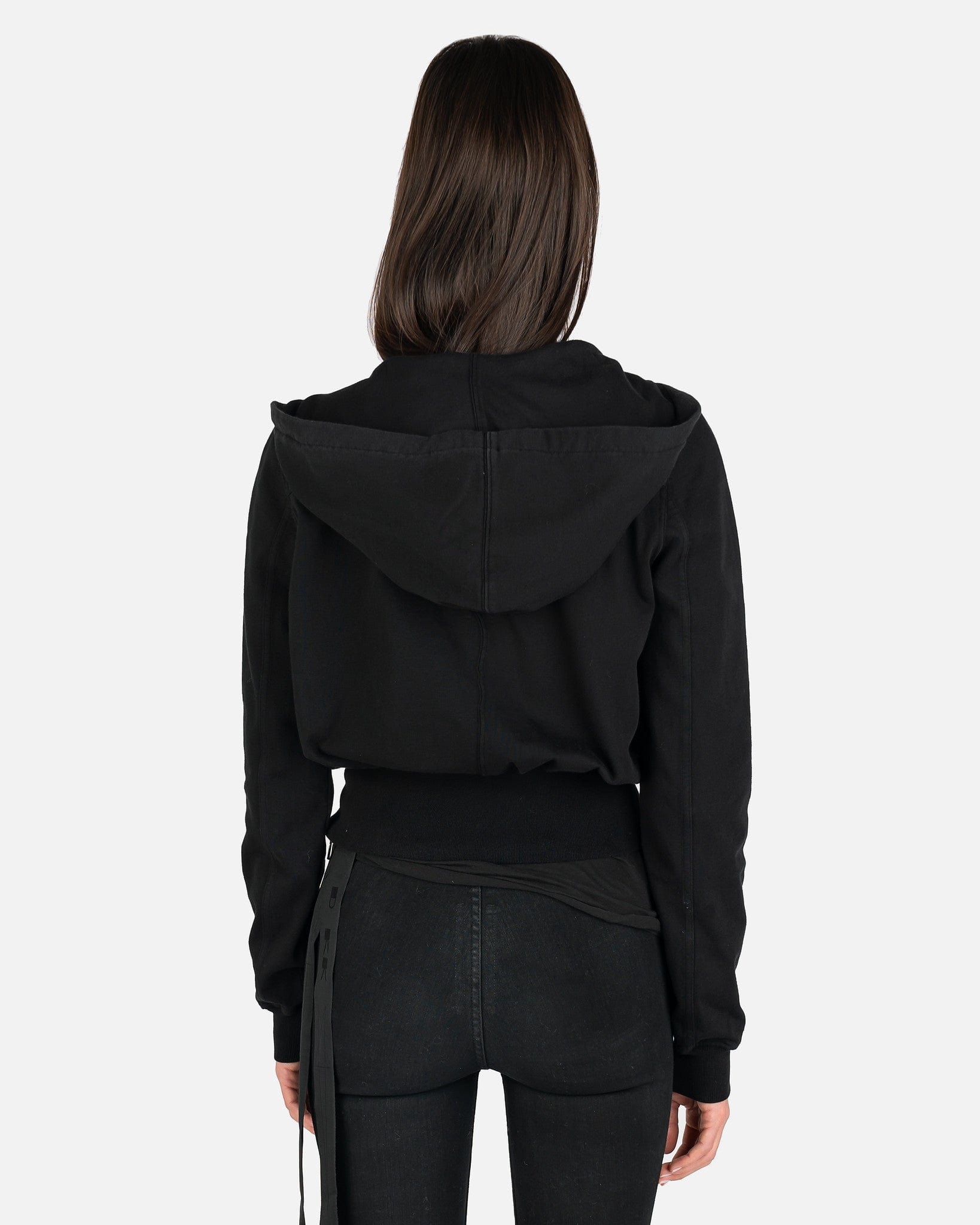Small Hoodie In Black Rick owens оригінал – Купити в Україні – збільшений вид