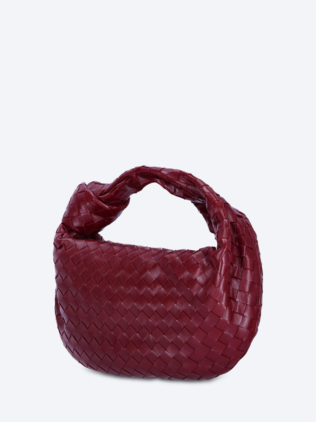 Оригінальна Small Jodie Leather Handbag Bottega veneta – вид ззаду