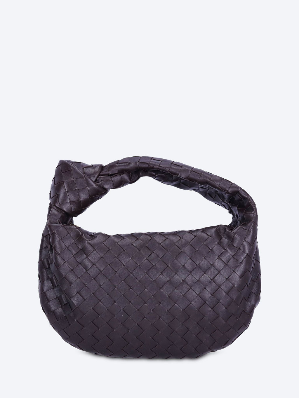 Оригінальна Small Jodie Leather Handbag Bottega veneta – боковий вид