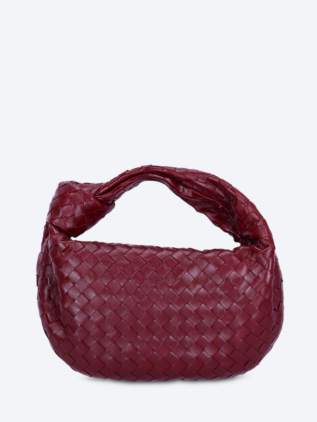 Оригінальна Small Jodie Leather Handbag Bottega veneta – боковий вид