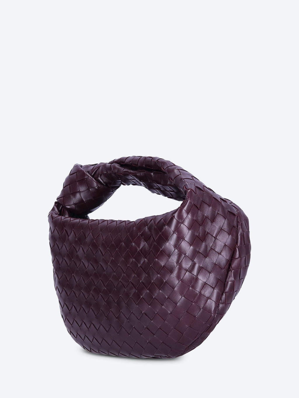 Оригінальна Small Jodie Leather Handbag Bottega veneta – вид ззаду