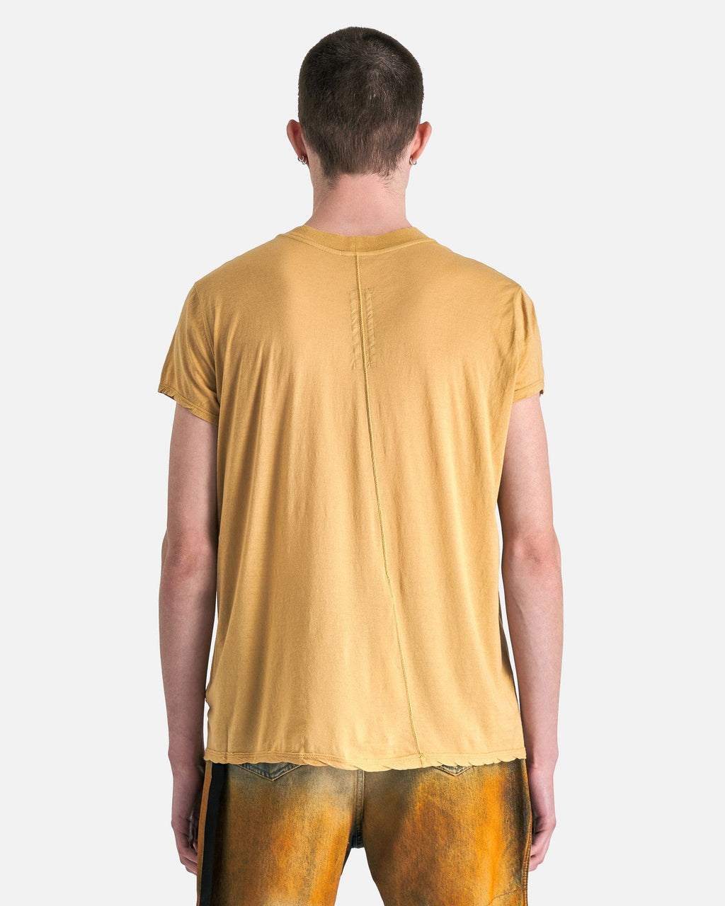 Оригінальна Small Level T-Shirt In Mustard Rick owens – детальний вид