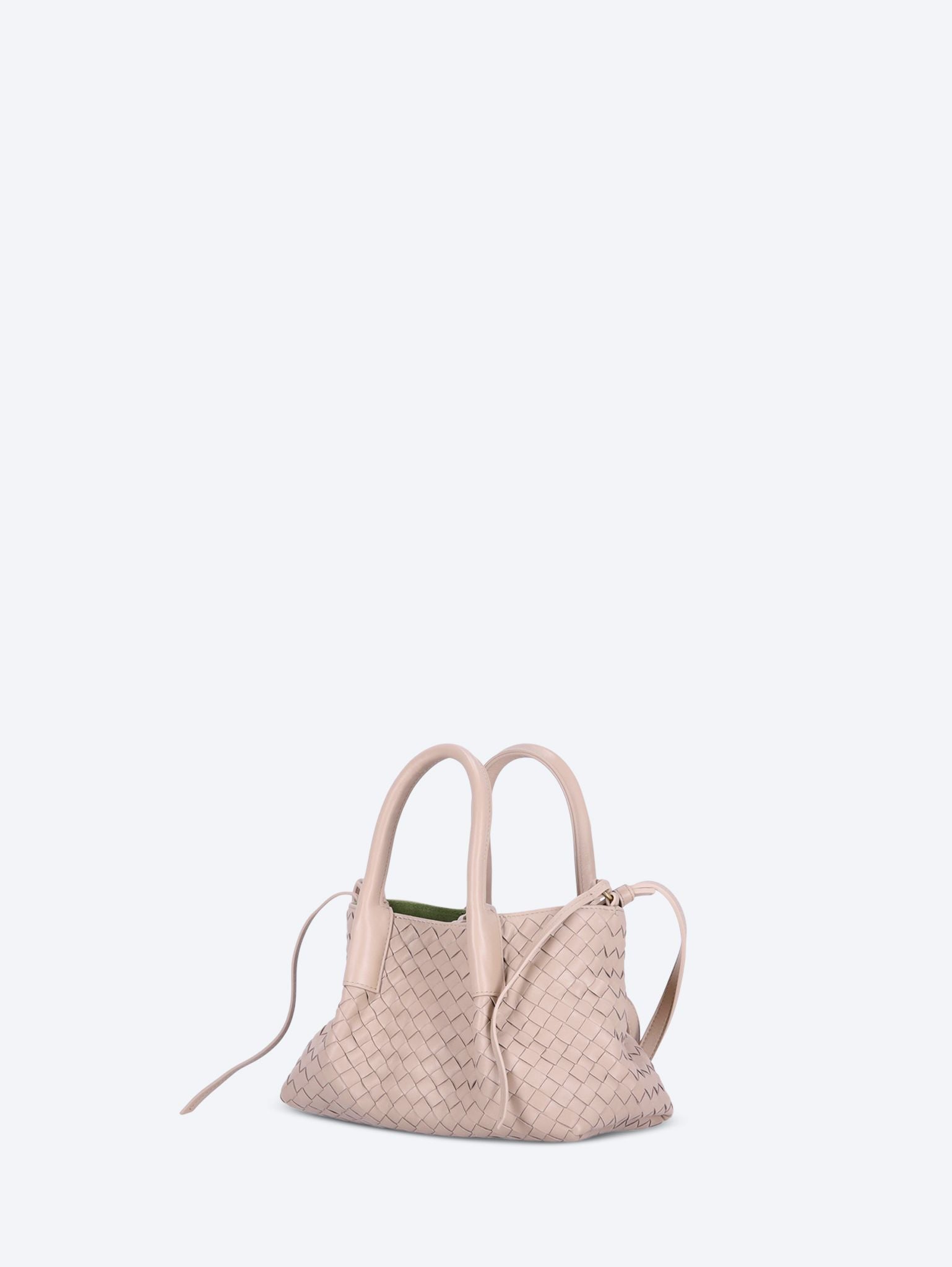 Small Pinacoteca Tote Handbag Bottega veneta оригінал – Купити в Україні – вид ззаду