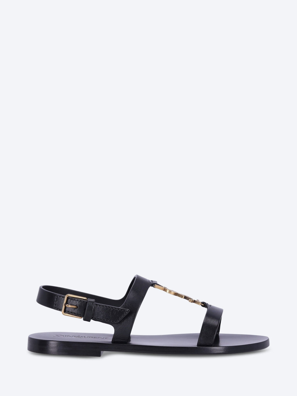 Smooth Leather Cassandre Sandals Saint laurent оригінал – Купити в Україні – боковий вид