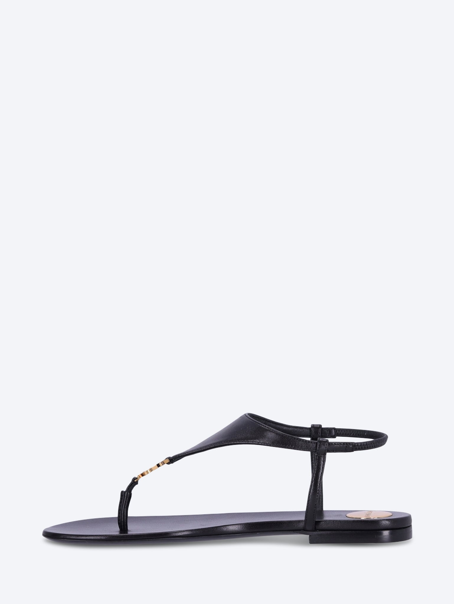 Smooth Leather Cassandre Sandals Saint laurent оригінал – Купити в Україні – збільшений вид