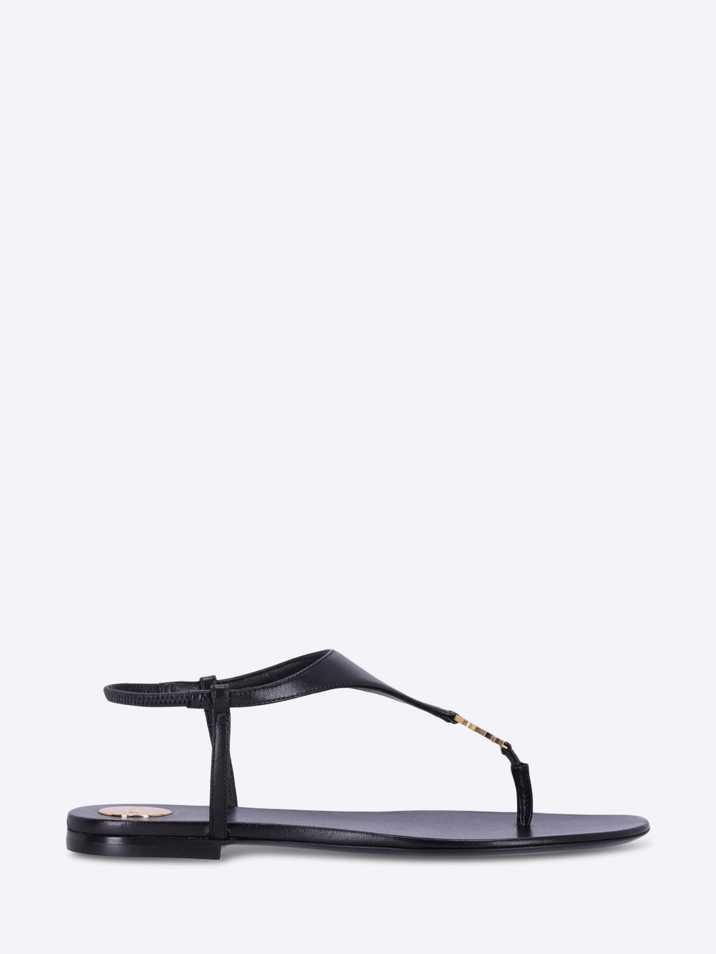 Smooth Leather Cassandre Sandals Saint laurent оригінал – Купити в Україні – боковий вид