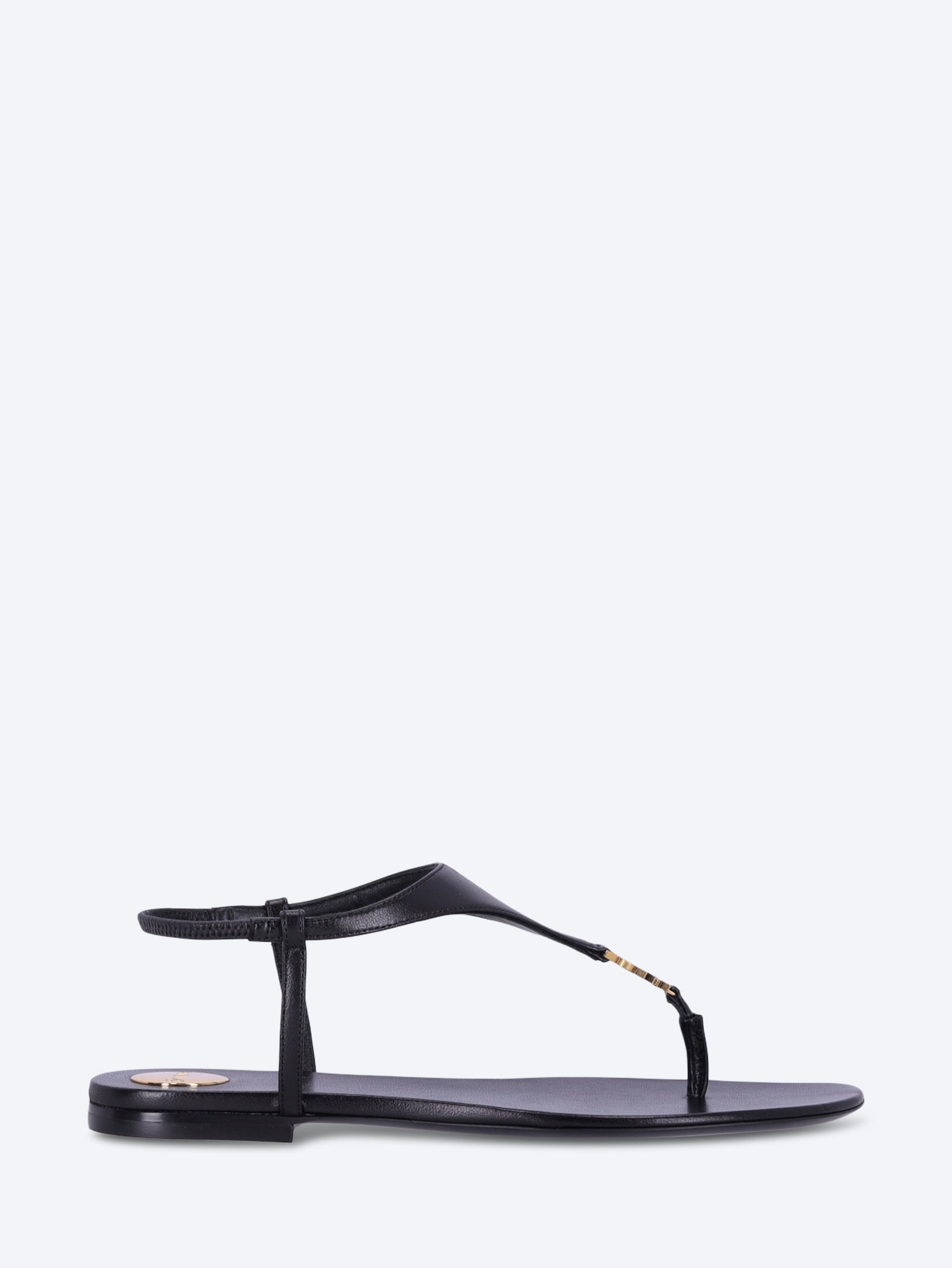 Smooth Leather Cassandre Sandals Saint laurent оригінал – Купити в Україні – боковий вид