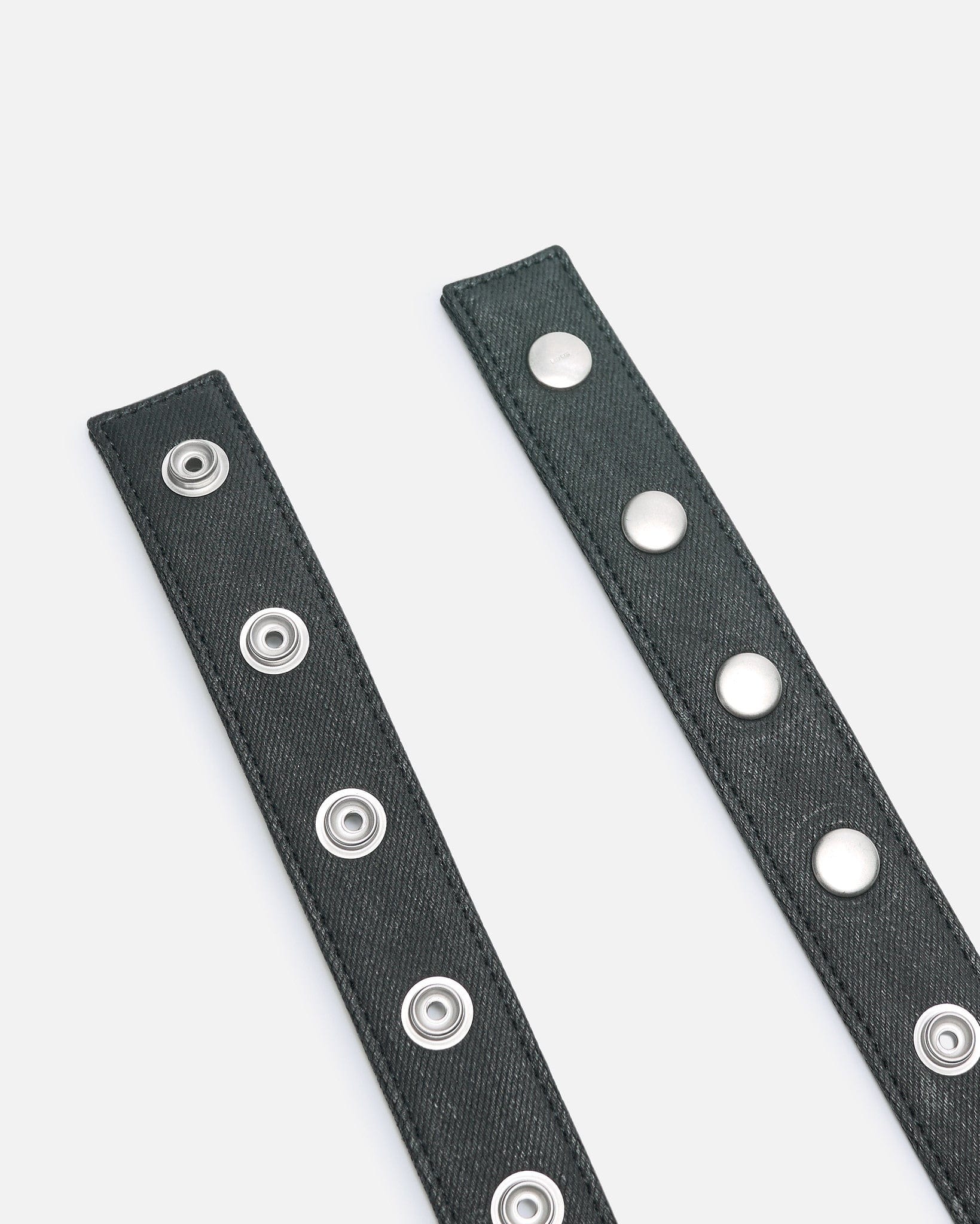 Snaps Belt In Black Wax Rick owens оригінал – Купити в Україні – вид ззаду