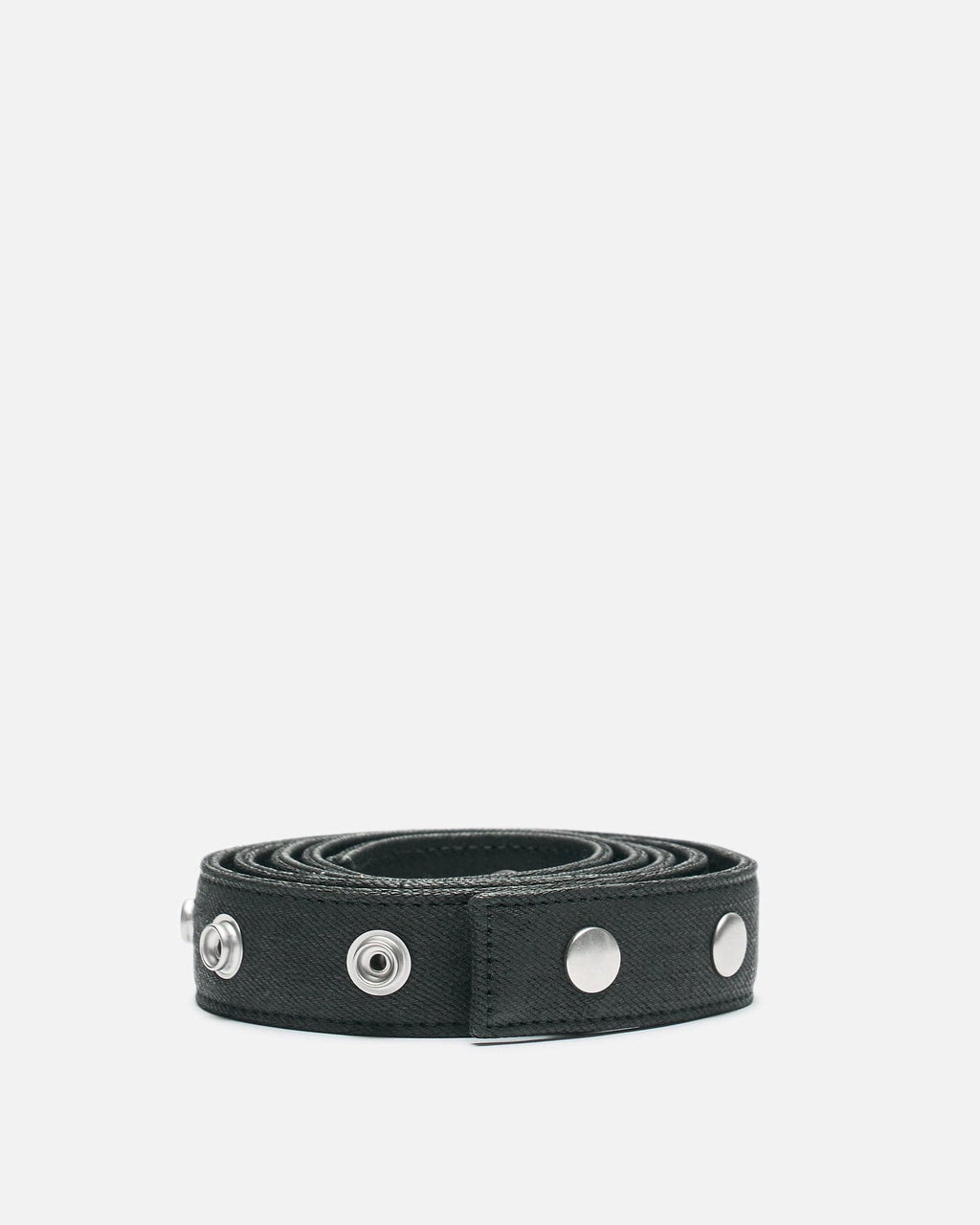 Snaps Belt In Black Wax Rick owens оригінал – Купити в Україні – боковий вид
