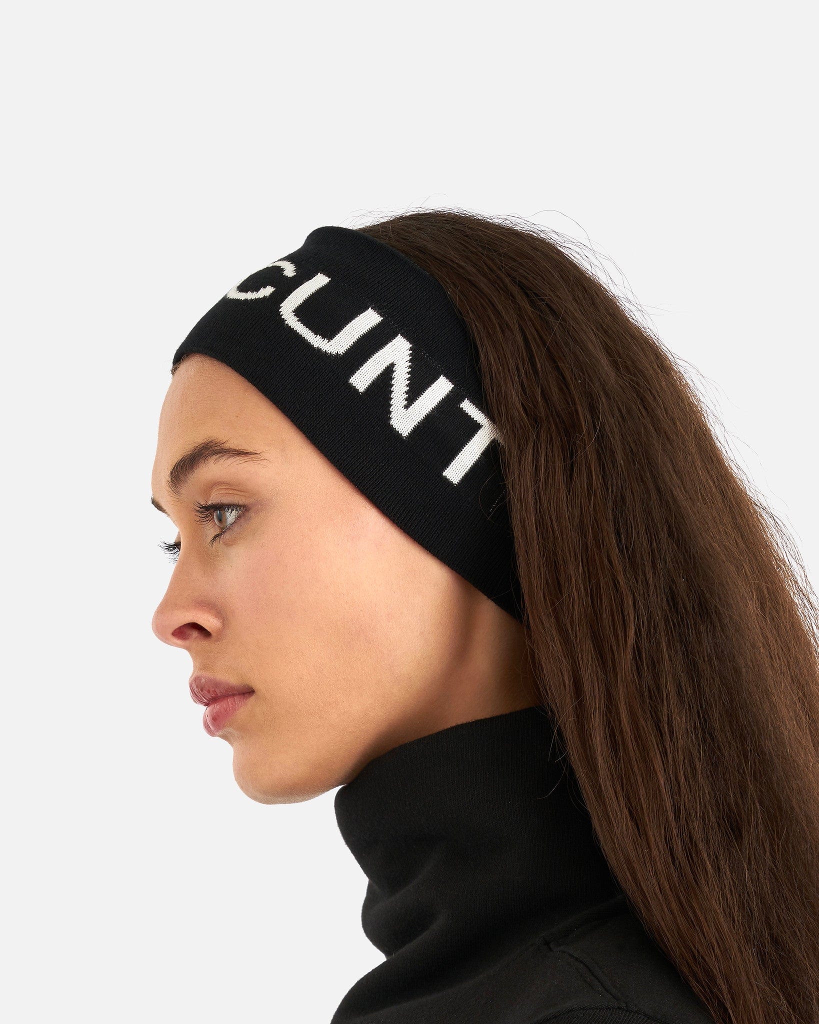 So Cunt Headband In Black Rick owens – Гарантія оригінальності – збільшений вид