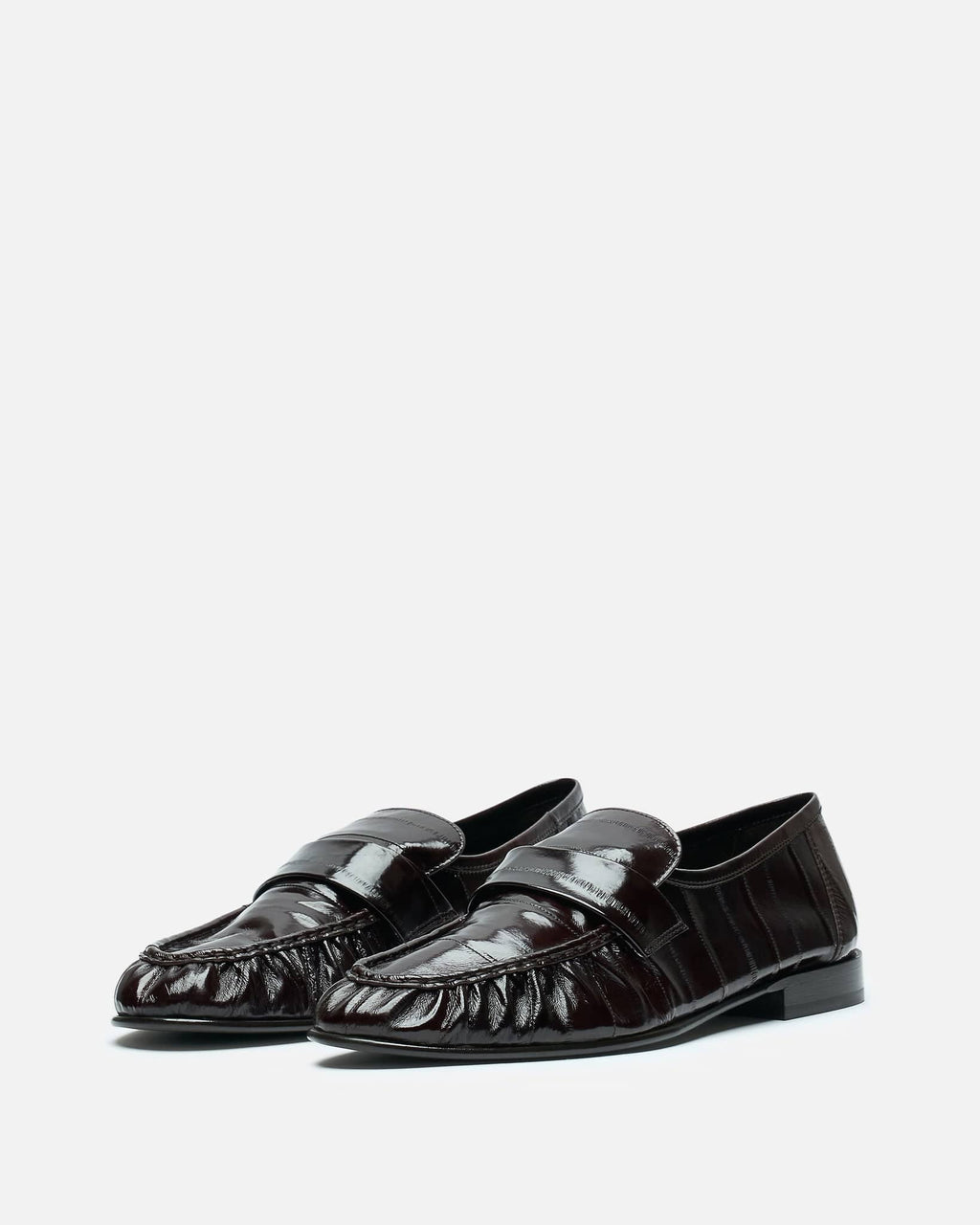 Soft Loafer In Brown The row – Гарантія оригінальності – вид ззаду