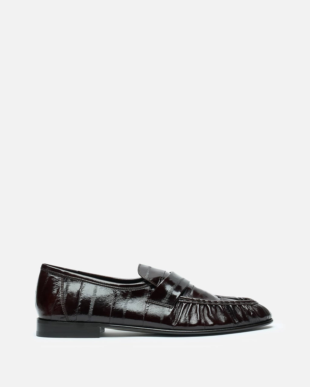 Soft Loafer In Brown The row – Гарантія оригінальності – боковий вид