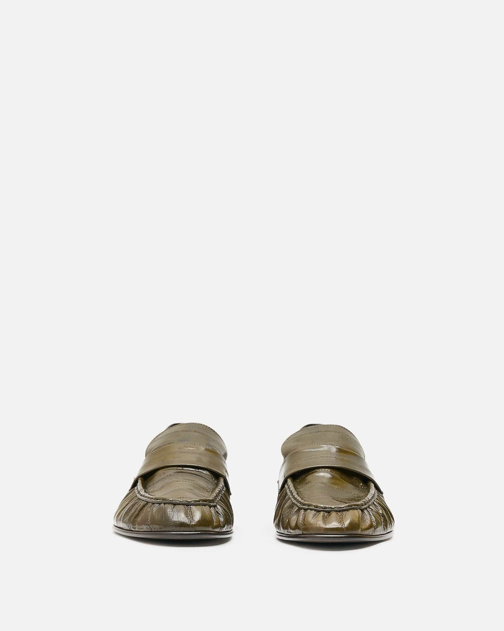 Soft Loafer In Olive The row оригінал – Купити в Україні – детальний вид