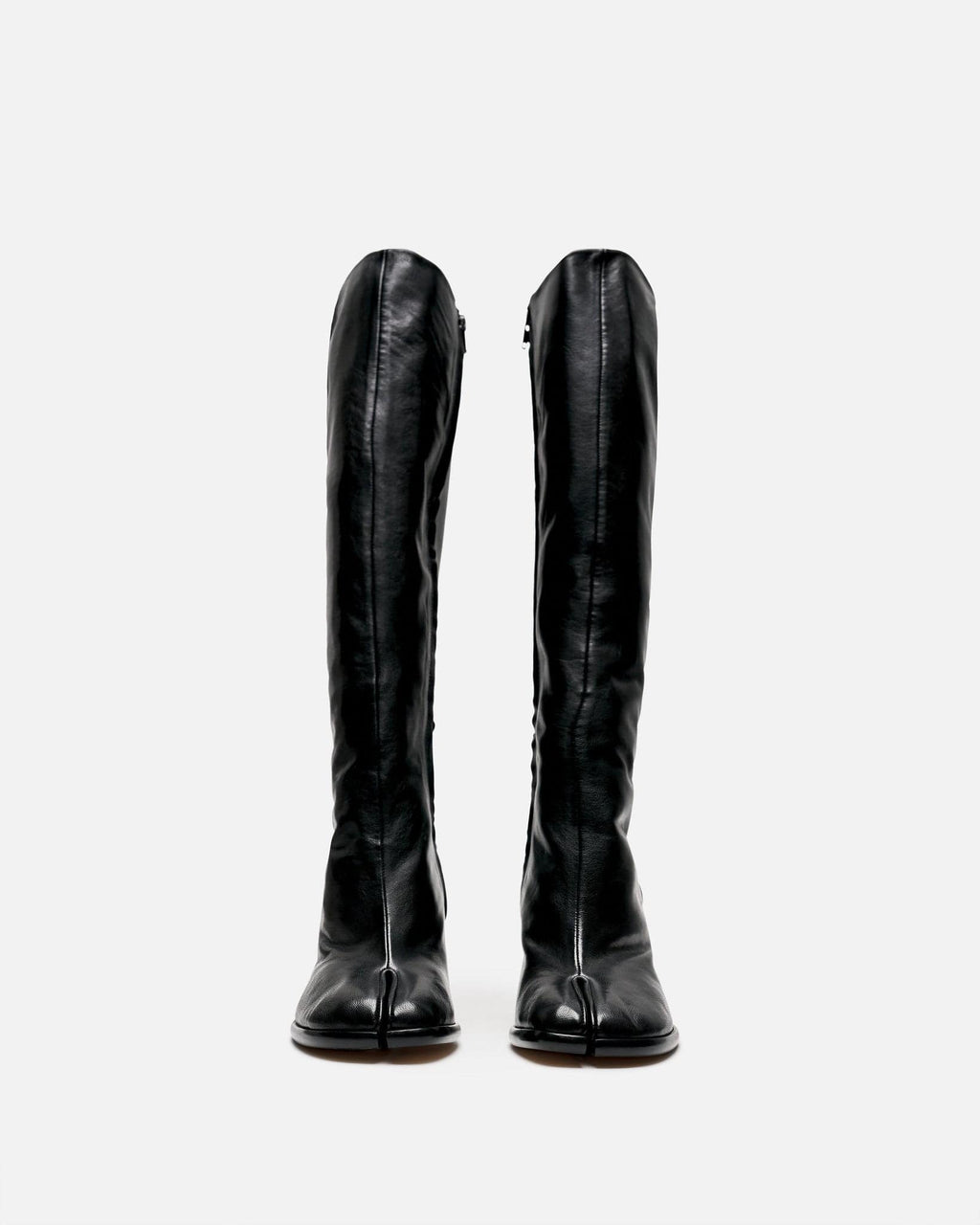 Soft Nappa Leather Tabi Knee-High Boots In Black Maison margiela оригінал – Купити в Україні – детальний вид