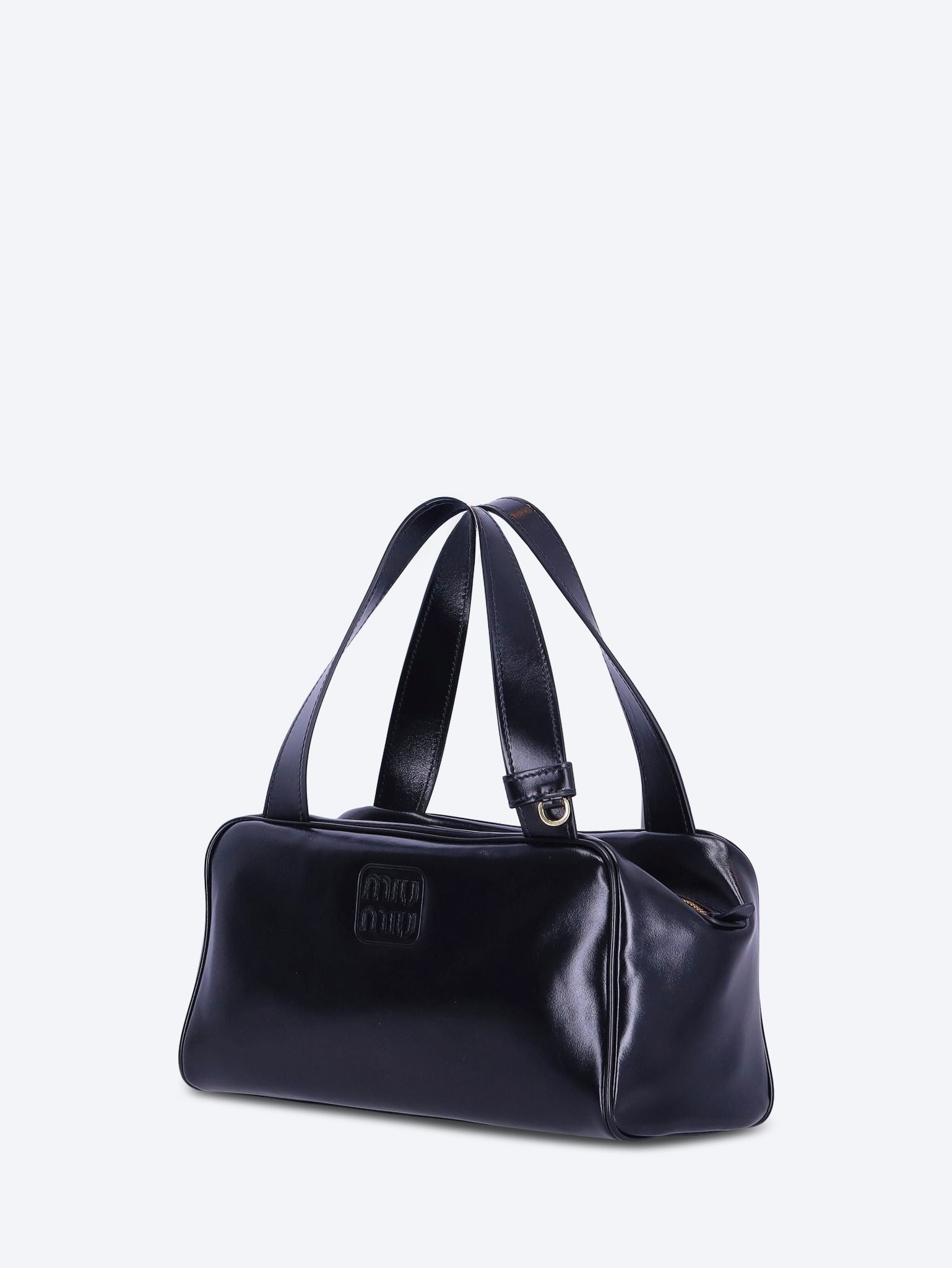 Оригінальна Softy Shine Leather Handbag Miu miu – вид ззаду