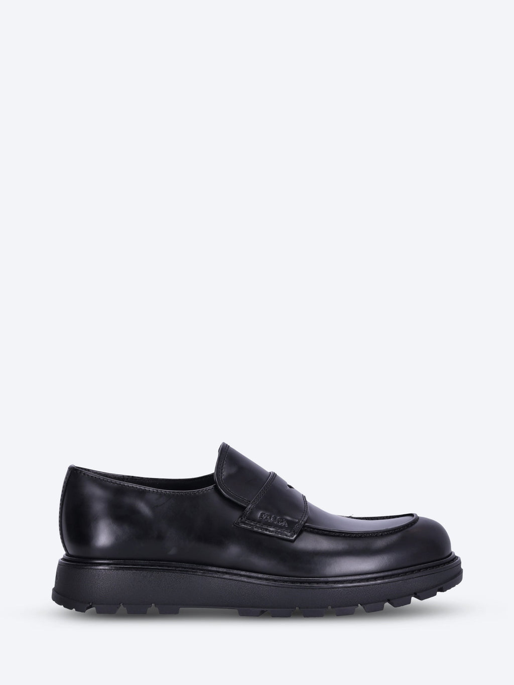 Оригінальна Spazzolato Rois Leather Loafers Sho Prada – боковий вид