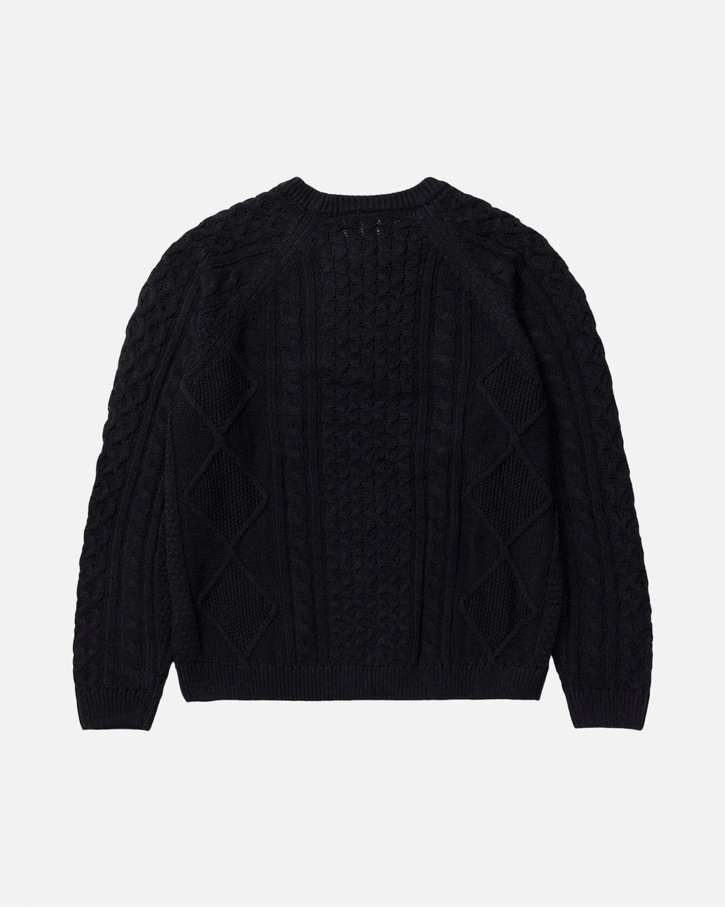 Sportswear Cable Knit Sweater In Black Nike оригінал – Купити в Україні – вид ззаду