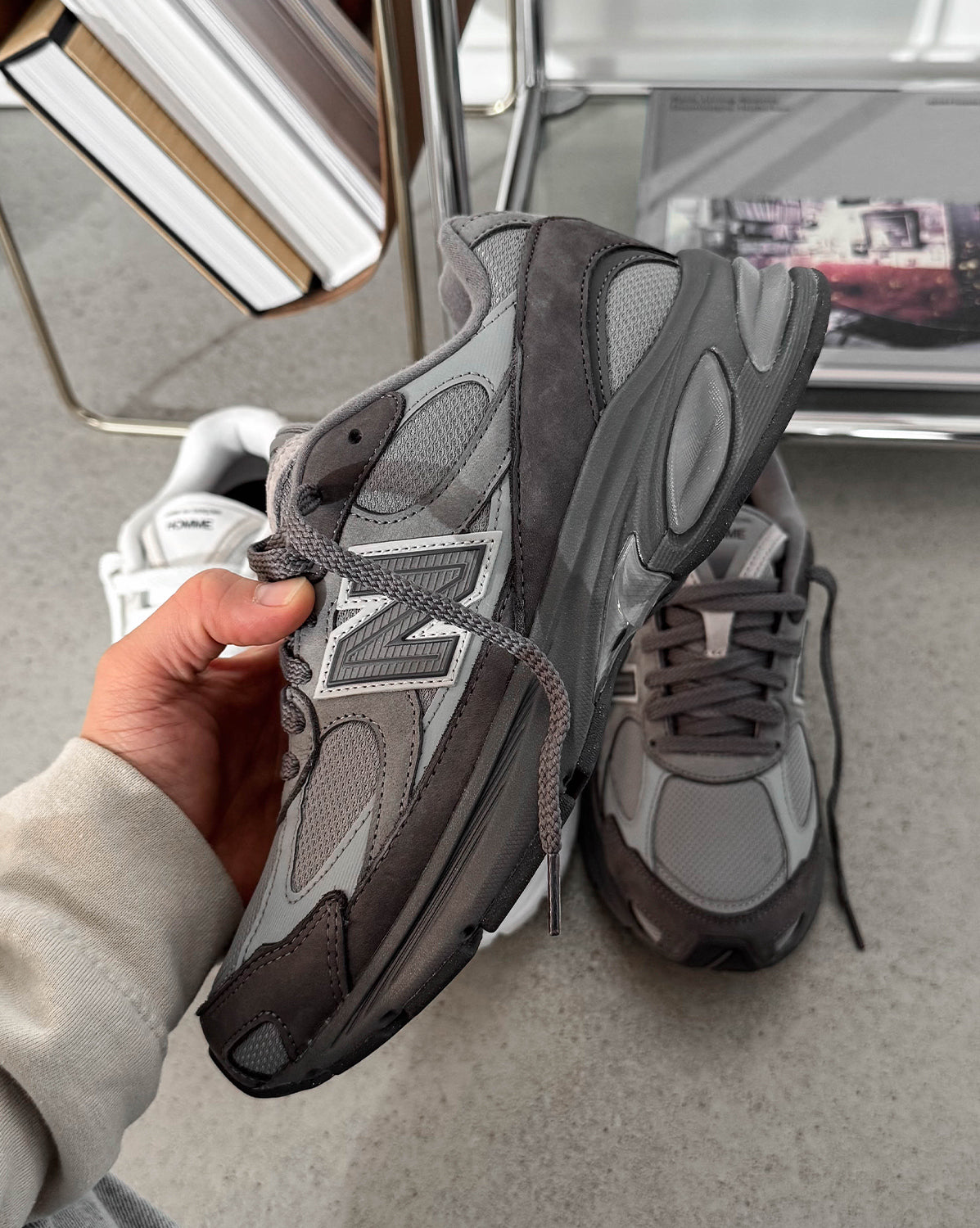 X Comme Des Garcons Homme Abzorb 2010 New balance – Гарантія оригінальності – вид ззаду
