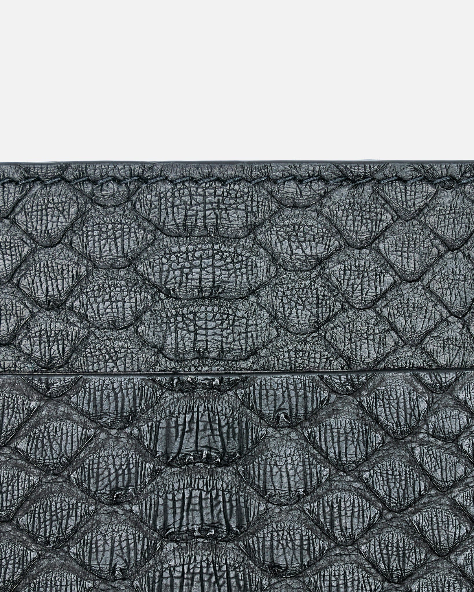 Square Credit Card Holder In Black Rick owens – Гарантія оригінальності – детальний вид