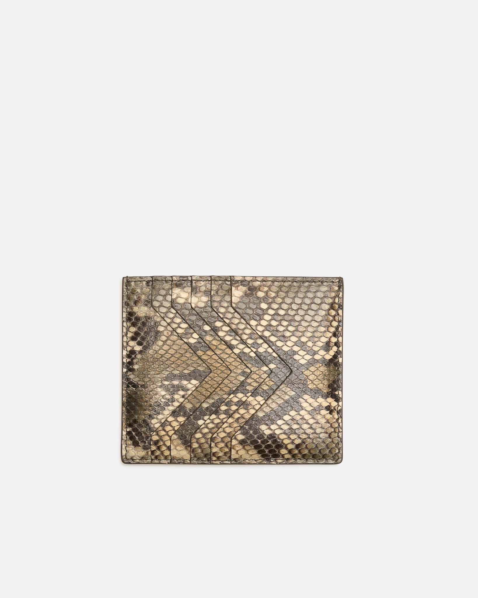 Square Credit Card Holder In Bosco Rick owens – Гарантія оригінальності – боковий вид