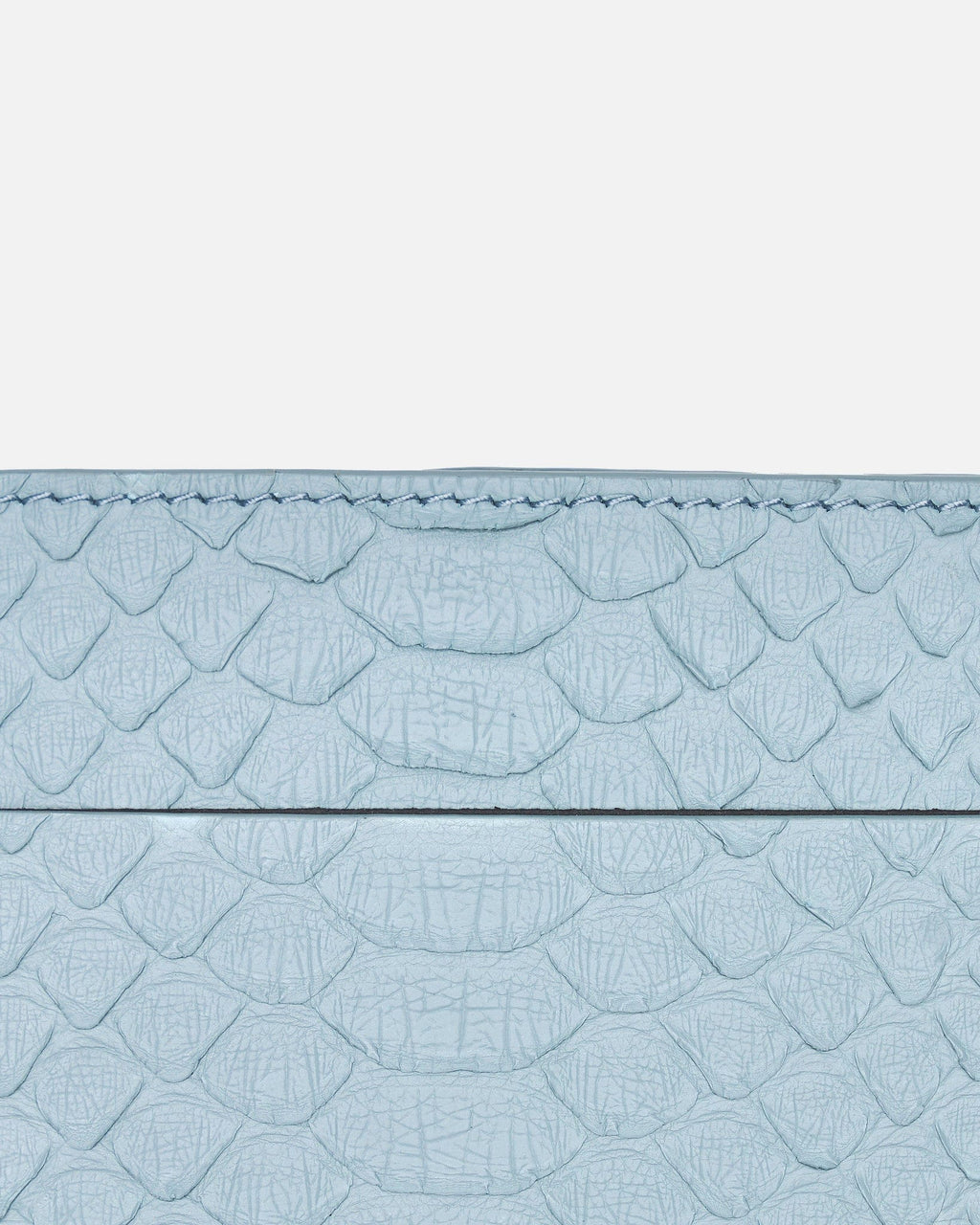 Square Credit Card Holder In Pale Blue Rick owens – Гарантія оригінальності – детальний вид