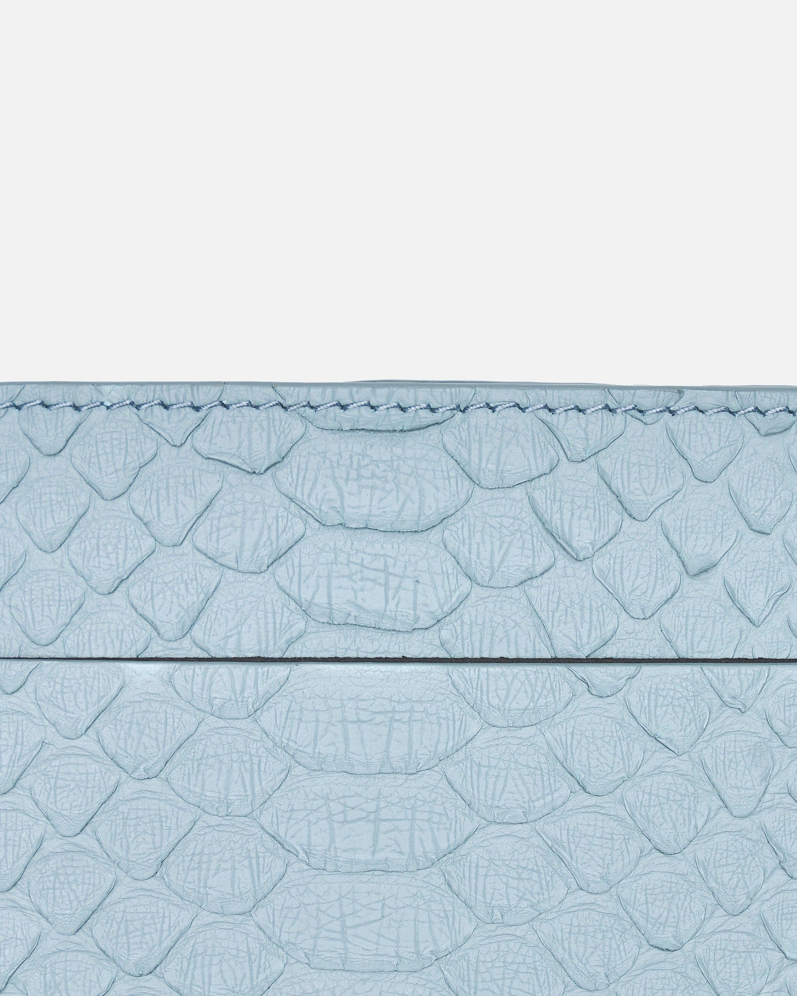 Square Credit Card Holder In Pale Blue Rick owens – Гарантія оригінальності – детальний вид