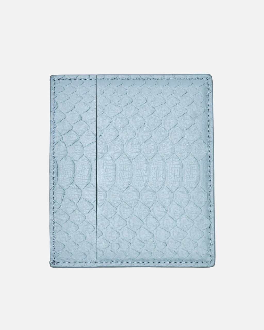 Square Credit Card Holder In Pale Blue Rick owens – Гарантія оригінальності – вид ззаду