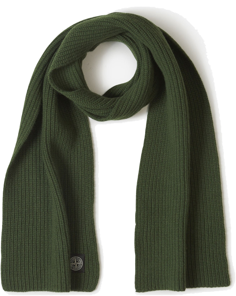 Ribbed Logo Scarf Stone island – Гарантія оригінальності