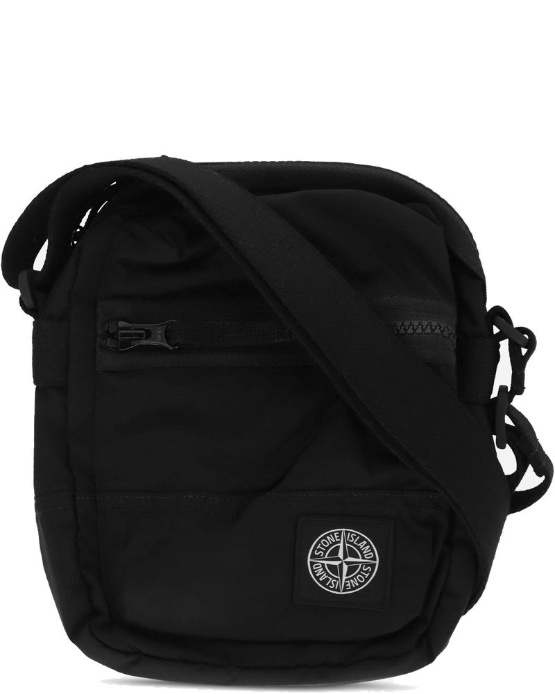 Coated Nylon Metal Pouch Bag Black Stone island оригінал – Купити в Україні
