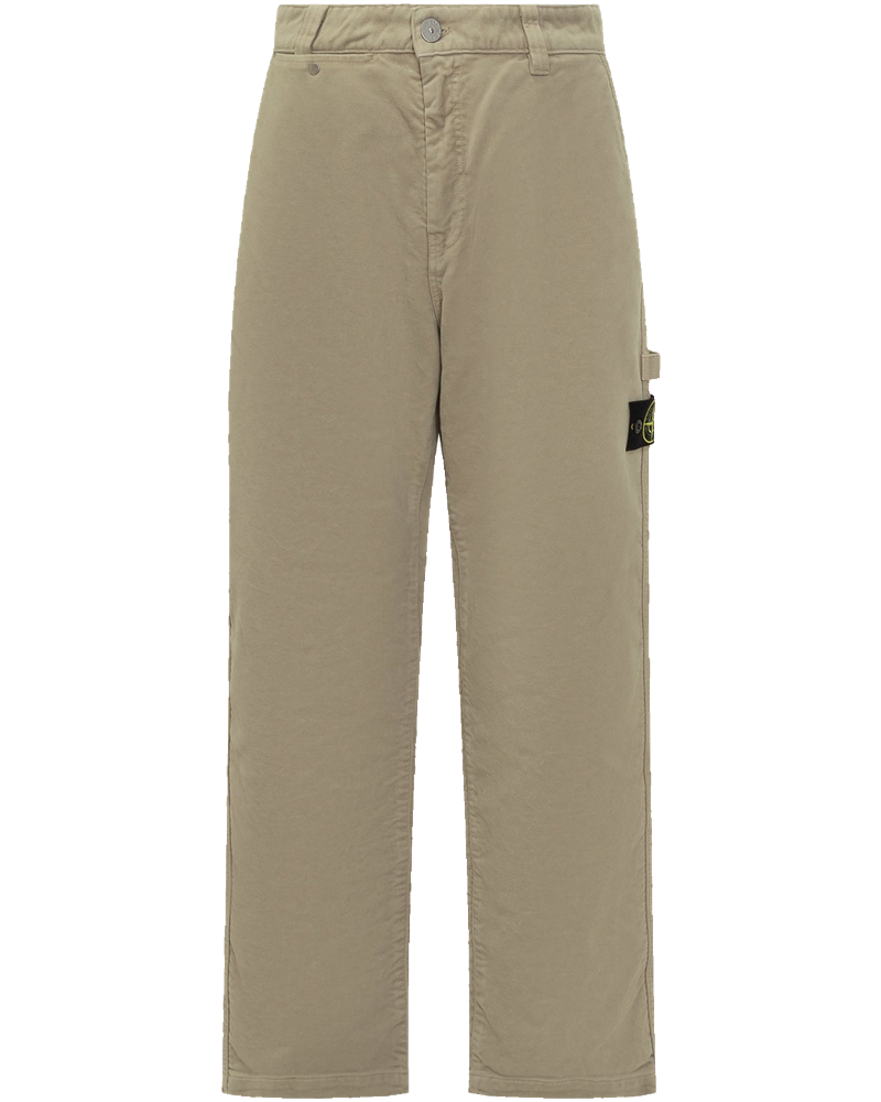 Beige Cotton Pants Stone island оригінал – Купити в Україні