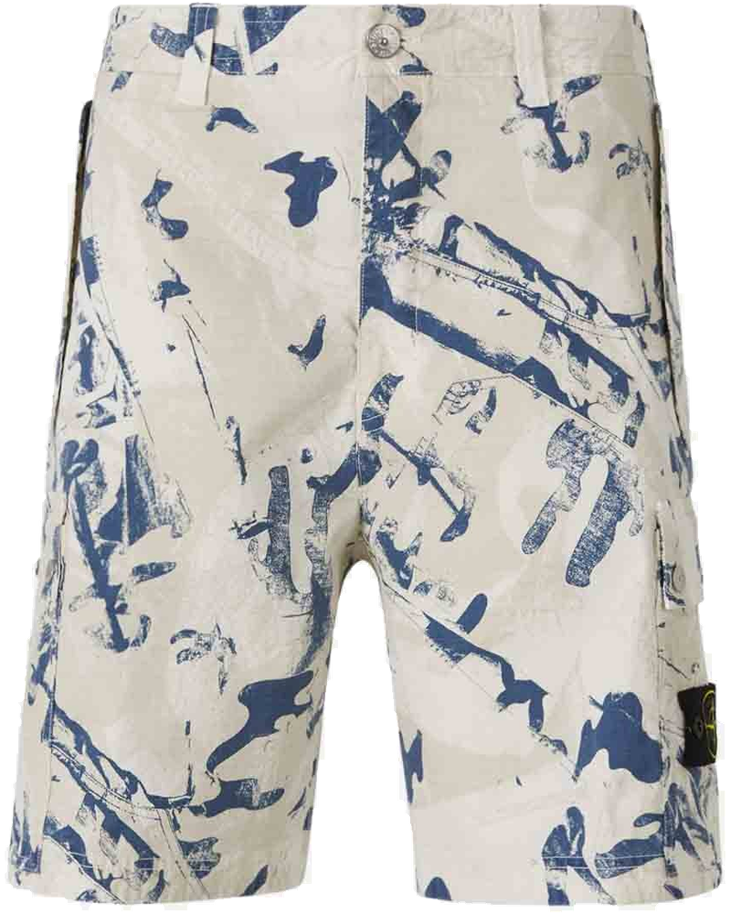 Cotton Cargo Bermuda Shorts Stone island – Гарантія оригінальності
