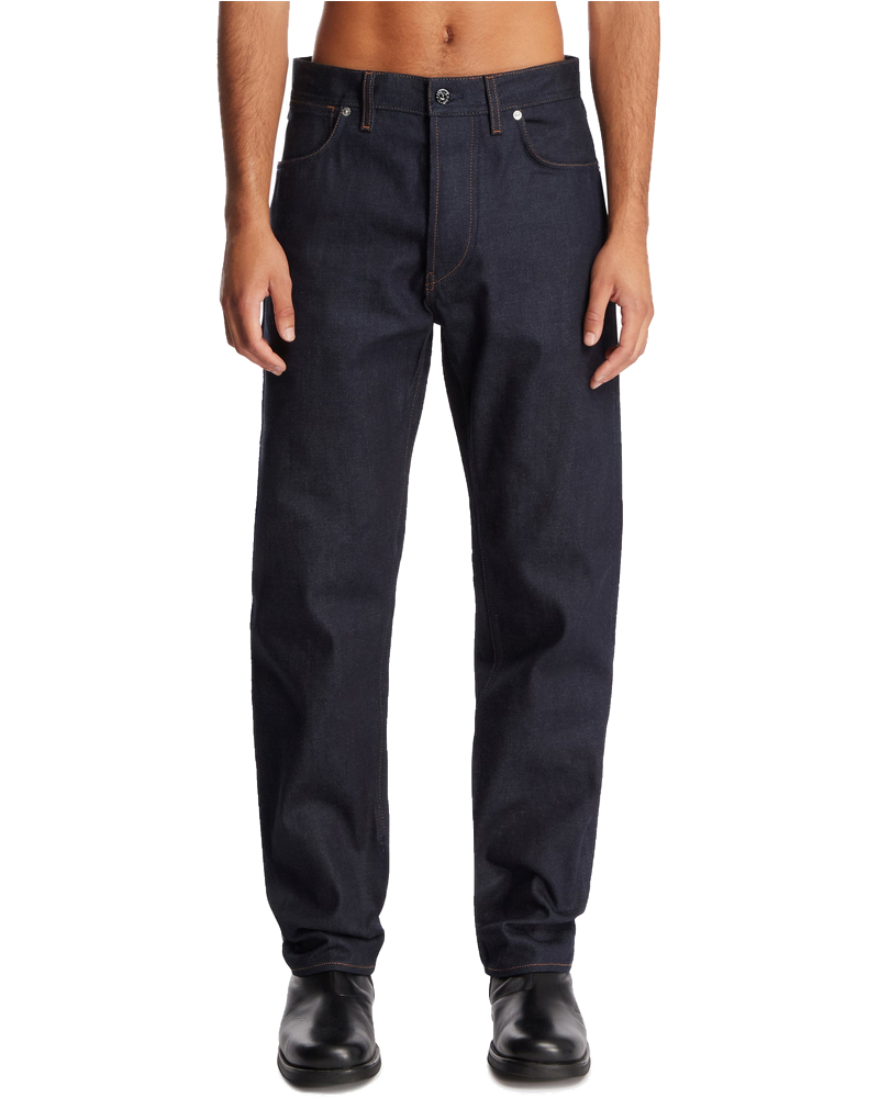 Dark Blue Straight-Leg Jeans Stone island оригінал – Купити в Україні