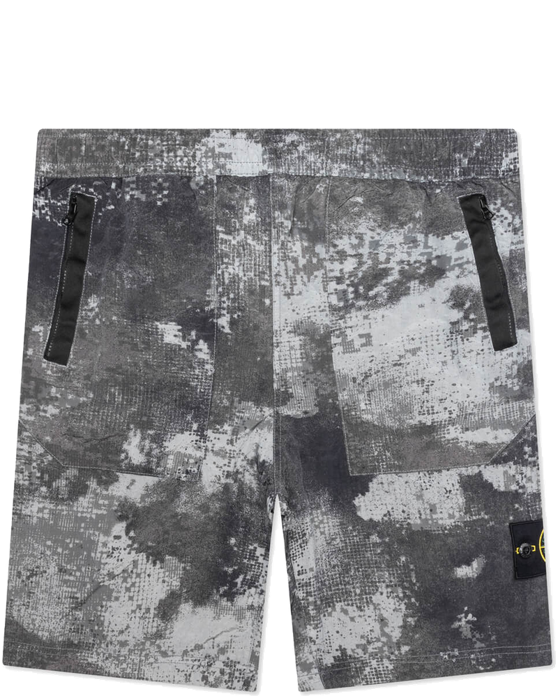 Dissolving Grid Camo Comfort Fit Bermuda Shorts Stone island – Гарантія оригінальності