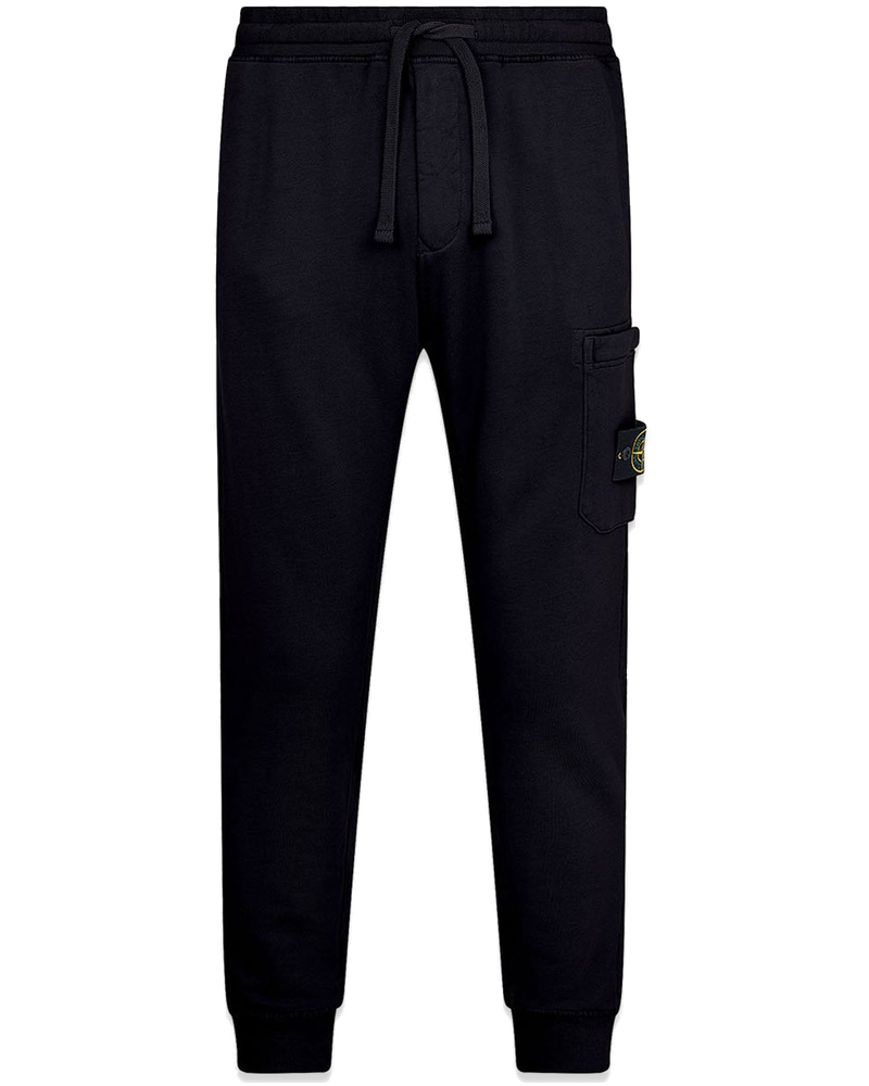Slim Fit Sweatpant In Black Stone island оригінал – Купити в Україні