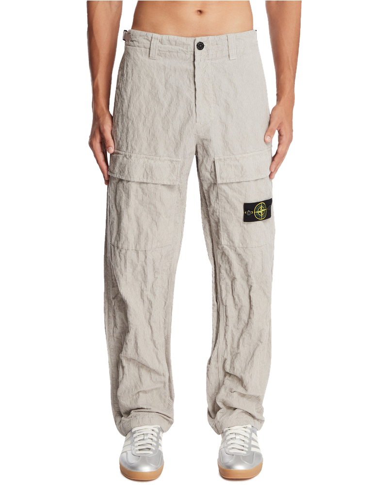 Оригінальна Gray Corduroy Utility Pants Stone island