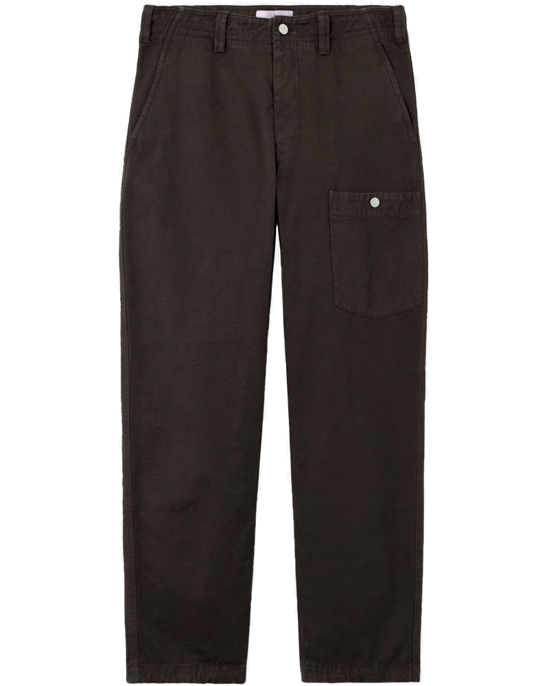 Оригінальна Lead Gray Cotton Twill Marina Cargo Pants Stone island
