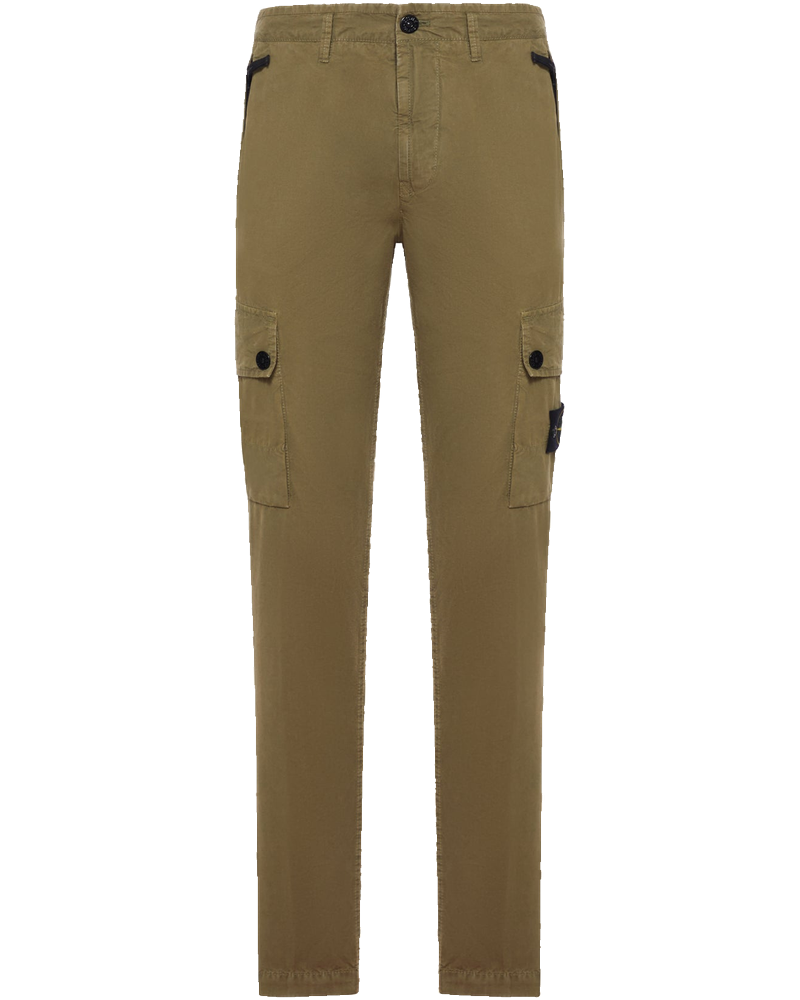 Cotton Trousers With Compass Logo Stone island – Гарантія оригінальності