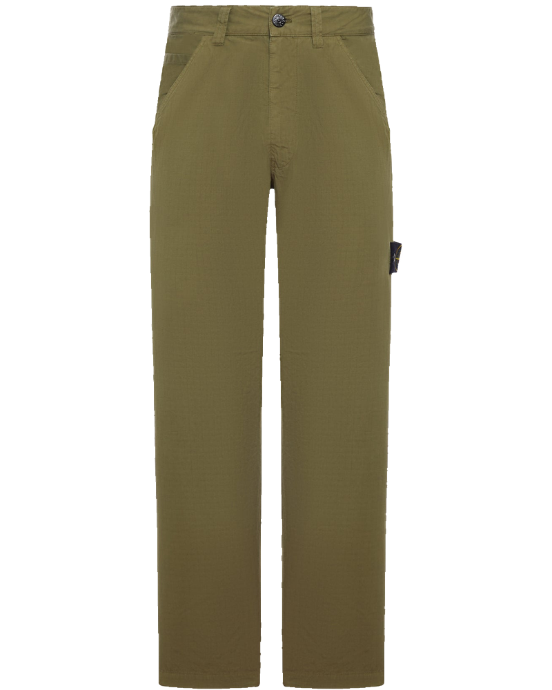 Cotton Trousers With Logo Stone island оригінал – Купити в Україні